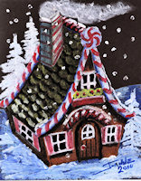 Gingerbread House copyright Joanne Howard 2010