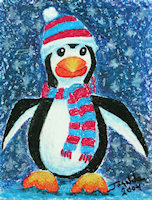Chilly Penguin copyright Joanne Howard 2004