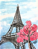 Eiffel Tower Fields copyright Joanne Howard 2023